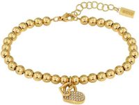 KRALEN Hugo Boss Charming Gold-Plated Bracelet with Crystals and Beads 1580287
