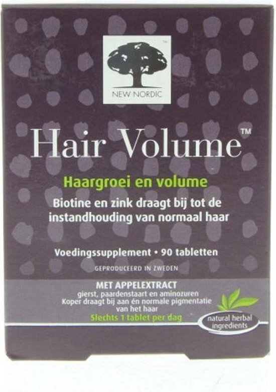 New Nordic Hair Volume Tabletten 90st