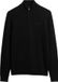 Superdry ESSENTIAL EMB KNIT HALF ZIP Heren Trui - Zwart - Maat XXL