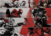 Educa Marvel VS - 1000 pièces Puzzle pour adultes