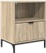 vidaXL Nachtkastje Sonoma eiken 49 x 36 x 61 cm Bewerkt hout