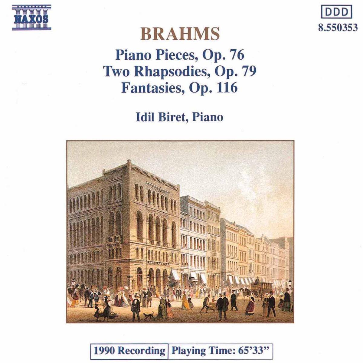 OUTHERE Johannes Brahms: 8 Pezzi Per Piano Opus 76 - Rapsodia Nr 1