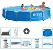 Intex Rond Frame Zwembad - 366 x 76 cm - Blauw
