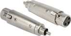 Goobay Wentronic XLR Adapter - RCA Male - XLR 3-pin Female