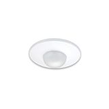 Eden pulse Witte elektrische ventilatorkachel met rooster, 2000 W, 3 functies, 2 standen, 27,5 x 21,6 x 13,8 cm