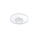 Eden pulse Witte elektrische ventilatorkachel met rooster, 2000 W, 3 functies, 2 standen, 27,5 x 21,6 x 13,8 cm
