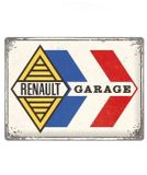 Nostalgic-Art Metalen Bord 30 x 40cm Renault Garage