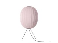 Made By Hand Knit-Wit 65 Lampadaire ovale haut, 130 cm, rose