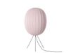 Made By Hand Knit-Wit 65 Lampadaire ovale haut, 130 cm, rose