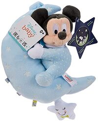 simba Nicotoy 6315872506 - Disney Mickey GID Starry Night, muziekale maan, 20 x 10 x 38 cm, 0m+