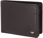 Golden Head Leren portemonnee Polo RFID Protect Scheintasche 1420 Dunkelbraun