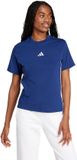 Adidas Sportswear Essentials 3-Stripes Katoenen T-Shirt - Dames - Blauw