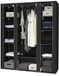 Songmics XXL Opvouwbare Garderobekast - 175 x 150 x 45 cm - Zwart