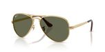 Ray-Ban Aviator Max RB3925 001/58 Groen Gepolariseerd Goudkleurig Metaal Unisex