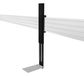 B-Tech BT8390-SA Bras de fixation pour écran plat Noir 4 kg Réglable en hauteur