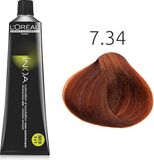 L'Oréal Professionnel L'Oréal - INOA - 7.34 Goud Koperblond - 60 gr