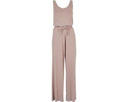 Urban Classics - Long Sleeveless Modal Jumpsuit - 5XL - Roze
