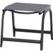 Siena Garden Tesoro M29540 Tabouret de jardin Aluminium Anthracite (mat), Noir, Argent