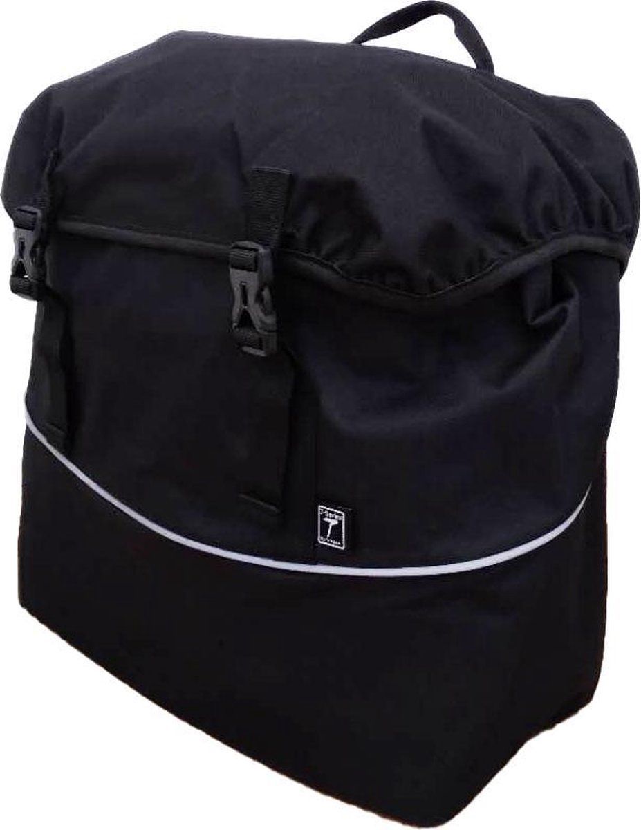 WILLEX Enkele fietstas Single Traveller Bag 20L Zwart - 5425023137857