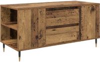 vidaXL Salontafel Oud Hout 102 x 44,5 x 50 cm