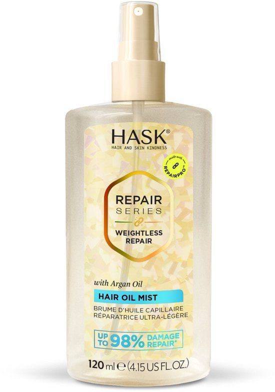 HASK Weightless Repair Argan Hair Oil Mist 120ml