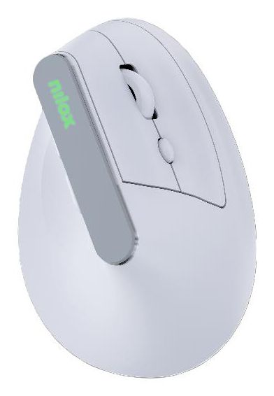 Nilox NXMOEVR01W Universeel Rechtshandig RF-draadloos + Bluetooth Optisch 1600 DPI Wit