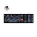 Keychron K10P-H3 Thuis/Werk USB + Bluetooth Zwart, Donkerblauw