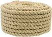 vidaXL Corde de bateau 18 mm 50 m Naturel