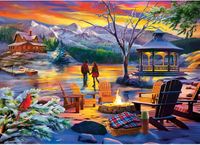 Master Pieces Puzzle Frozen Harmony 1000 pièces