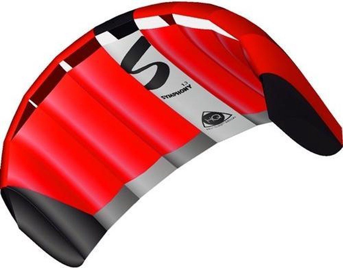 HQ Kites Symphony Pro 1.3 Neon Red - Vlieger - Rood
