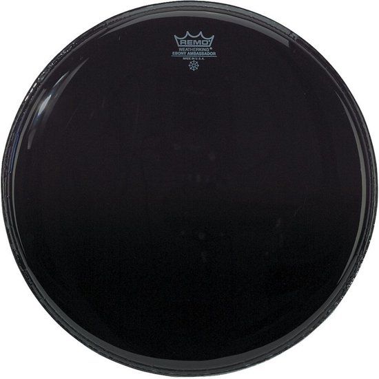 Remo ES-0015-00 - 15 Ebony Ambassador