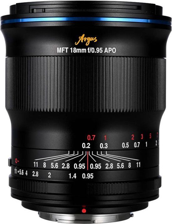 Laowa Argus 18mm f/0.95 APO MFT-mount objectief