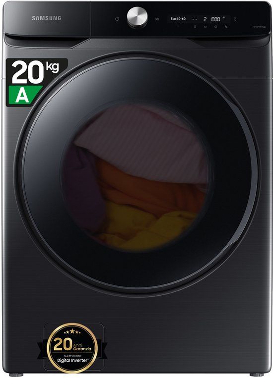 Samsung WF20DG8650BV/U3 - 20kg Front Load Washing Machine - Black