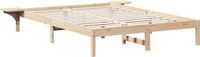 vidaXL Bedframe Naturel 160 x 200 cm Massief Grenenhout