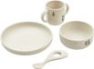 Liewood - Siliconen Kinderservies Vivi - Peach Sea Shell Mix