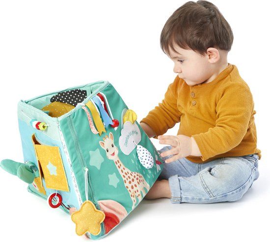 dubbelzijdige Sophie de Giraf Multi-Sided Activity Board - Baby Gym - 0+ Months
