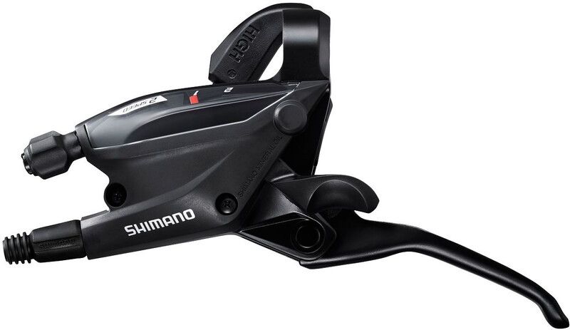 Shimano EF505/MT200 Disc Brake Front Wheel B01S Resin 2-speed, black