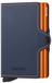Secrid Twinwallet Matte Leren Portemonnee Blauw Unisex