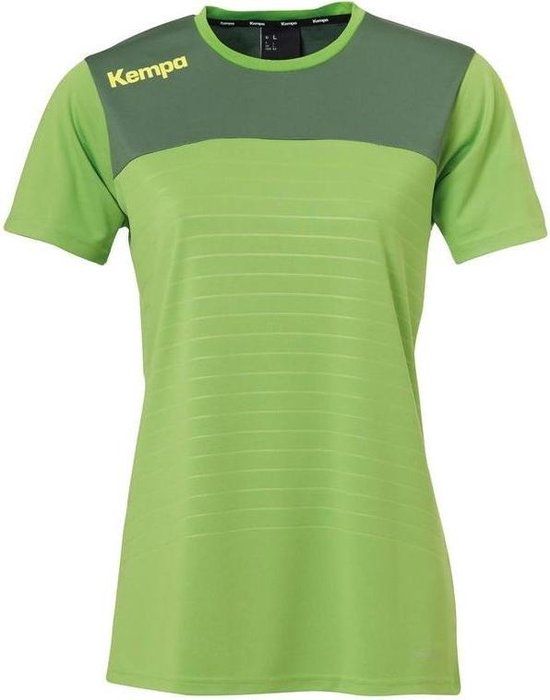 Kempa Emotion 2.0 Shirt Korte Mouw Dames - Hope Groen/Dragon Groen - XL