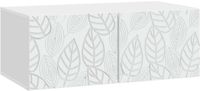 vidaXL Wandmontage TV-kast 59,5 x 41 x 30 cm Wit Bewerkt hout
