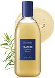 AROMATICA Tea Tree reinigende shampoo, 400 ml, sulfaatvrij, veganistisch, bestrijdt vettig hoofdleer, met salicylzuur, reiniging van het haar voor geïrriteerd hoofdleer