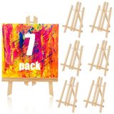 Merkloos Solidchoice - 7 Pack Houten Verf Easels voor Kinderen en Studenten