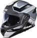 SMK Gullwing Supertour, helm rabattable, noir/gris, taille XL (61)