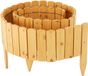 Merkloos Borderrand - 200x20 cm - flexibel - hout - lichtbruin