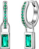 Glanzstücke München Zilveren creolen Sterling zilver Zirkonia in Zilver Oorringen Dames