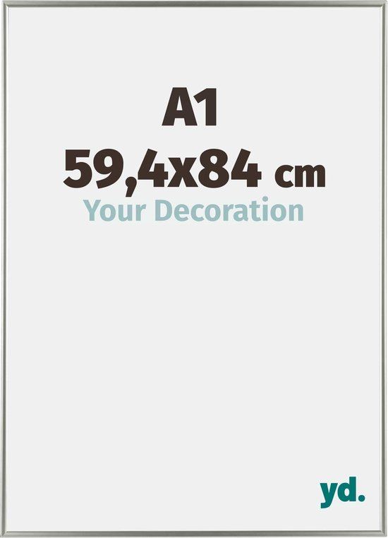 Fotolijst A1 59,4x84 cm Kunststof Champagne Evry