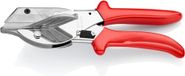 KNIPEX Versteksnijder voor kunststof- en rubberprofielen, 94 35 215 EAN | verchroomd met kunststof bekleed 215 mm
