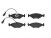 Brembo A.B.S. All Brake Systems Remblokken – Set 4-delig – Incl. Slijtage-indicator – ECE-R90