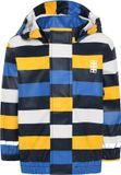 Lego Wear Gestreepte kinder regenjas Justice 86