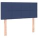 VidaXL Hoofdeind & Voeteind Blauw